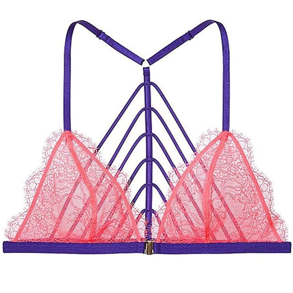 NWOT VS very sexy eyelash strappy bralette - S